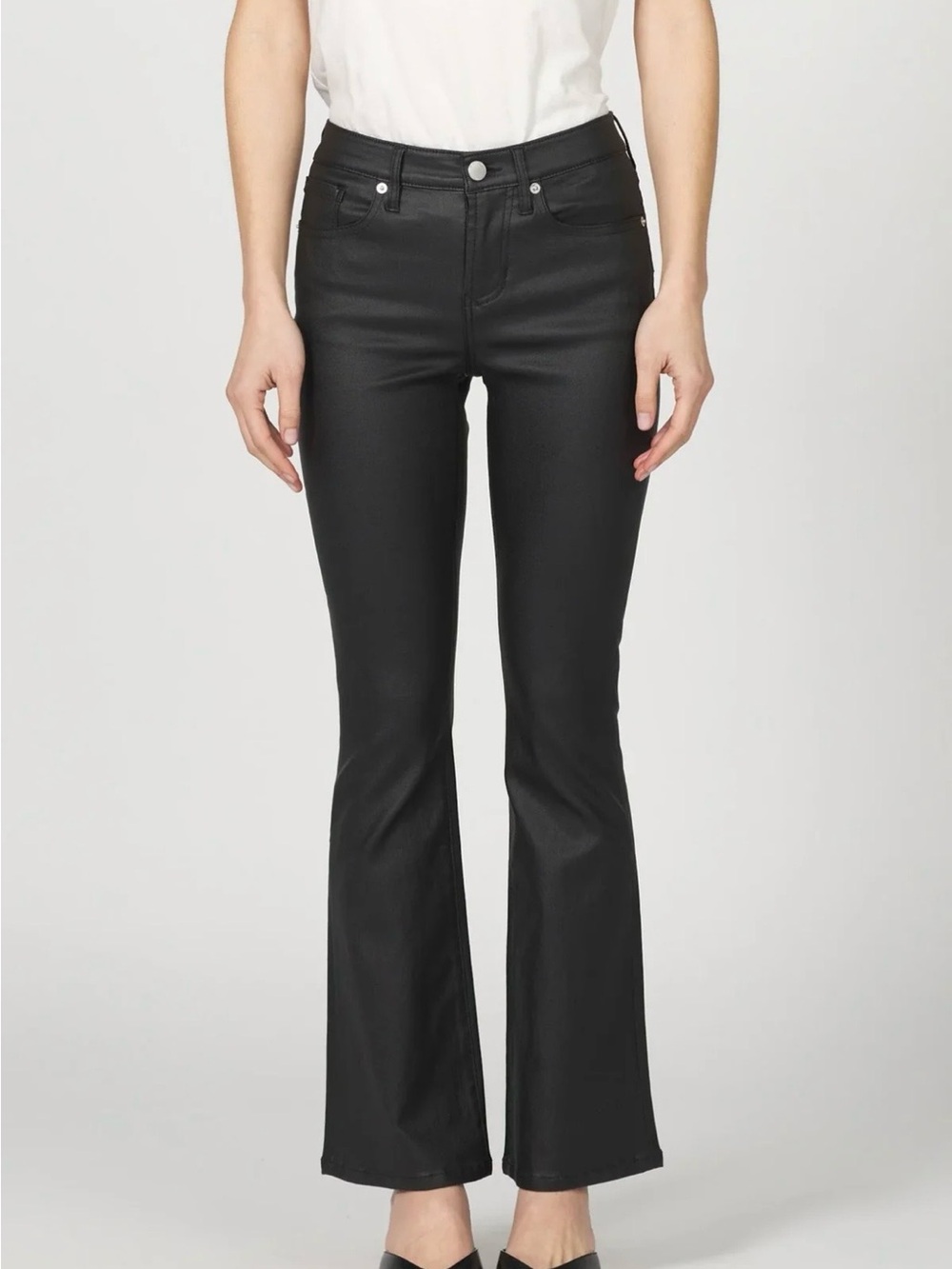 NEW Dear John Jaxtyn Bootcut Black Flare Pants/Jeans, Size 25